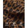 image:imageZESICA 2026 Barrel Jeans for Women Trendy Wide Leg PantsBrowncheetah