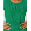 image:imageZESICA Womens Fall Babydoll Peplum Tops Cute Long Sleeve Going Out BlousesGreen