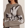 image:imageZESICA Womens Fall Floral Oversized Sweaters 2026 Cozy Pullover TopsOats