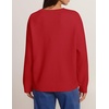 image:imageZESICA Womens Fall Floral Oversized Sweaters 2026 Cozy Pullover TopsRed