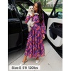 image:imageZESICA Womens Long Sleeve Floral Casual Flowy Wedding Guest Maxi DressesPurple