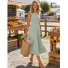 image:imageZESICA Womens Sleeveless Formal Flowy A Line Wedding Guest Midi DressSage