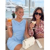 image:imageZESICA Womens Summer Cowl Neck Cocktail Short Dresses 2026Light Blue