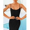 image:imageZESICA Womens Summer Floral Sleeveless Square Neck Midi DressBlack