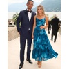 image:imageZESICA Womens Summer Mesh Floral Sleeveless Wedding Guest DressLake