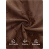 image:imageZESICA Womens Summer Off Shoulder Floral Bodycon Ruched Maxi Formal DressBrown