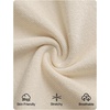 image:imageZESICA Womens Summer Short Sleeve Loose Knit Sweaters TopsBeige