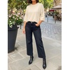 image:imageZESICA Womens Summer Short Sleeve Loose Knit Sweaters TopsBeige