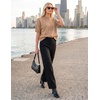 image:imageZESICA Womens Summer Short Sleeve Loose Knit Sweaters TopsToffee