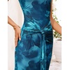 image:imageZESICA Womens Summer Sleeveless Bodycon Mesh Maxi DressesDarkblue