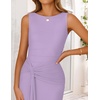image:imageZESICA Womens Summer Sleeveless Bodycon Mesh Maxi DressesPurple