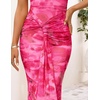 image:imageZESICA Womens Summer Sleeveless Bodycon Mesh Maxi DressesRose