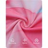 image:imageZESICA Womens Summer Sleeveless Floral Ruched Wrap Bodycon Midi DressPink
