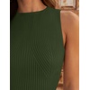 image:imageZESICA Womens Summer Sleeveless Tanks Business Casual TopsArmygreen