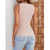 image:imageZESICA Womens Summer Sleeveless Tanks Business Casual TopsPink