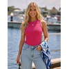image:imageZESICA Womens Summer Sleeveless Tanks Business Casual TopsRose