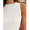 image:imageZESICA Womens Summer Sleeveless Tanks Business Casual TopsWhite