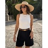 image:imageZESICA Womens Summer Sleeveless Tanks Business Casual TopsWhite