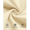image:imageZESICA Womens Summer Sleeveless Tie Front Peplum Tank TopsApricot