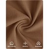 image:imageZESICA Womens Summer Tie Shoulder Wedding Guest Maxi DressBrown