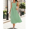 image:imageZESICA Womens Summer Tie Shoulder Wedding Guest Maxi DressGreen