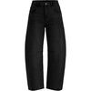 image:imageZESICA 2026 Barrel Jeans for Women Trendy Wide Leg PantsBlack