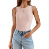 image:imageZESICA Womens Summer Sleeveless Tanks Business Casual TopsPink