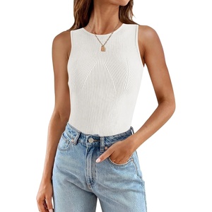 image:imageZESICA Womens Summer Sleeveless Tanks Business Casual TopsWhite