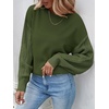 image:imageZESICA 2026 Fall Sweaters for Women Cable Knit Oversized OutfitsArmygreen
