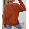 image:imageZESICA 2026 Fall Sweaters for Women Cable Knit Oversized OutfitsDeeporange