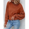 image:imageZESICA 2026 Fall Sweaters for Women Cable Knit Oversized OutfitsDeeporange