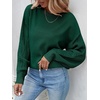 image:imageZESICA 2026 Fall Sweaters for Women Cable Knit Oversized OutfitsForestgreen