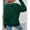 image:imageZESICA 2026 Fall Sweaters for Women Cable Knit Oversized OutfitsForestgreen