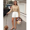 image:imageZESICA 2026 Fall Sweaters for Women Cable Knit Oversized OutfitsOatmeal