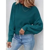 image:imageZESICA 2026 Fall Sweaters for Women Cable Knit Oversized OutfitsTeal