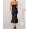 image:imageZESICA 2026 Summer Strapless Floral Cocktail Wedding Guest Dress for WomenDim