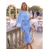 image:imageZESICA 2026 Summer Strapless Floral Cocktail Wedding Guest Dress for WomenSky