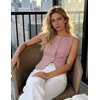 image:imageZESICA Vest Tops for Women Summer Sleeveless Button Suit VestPink