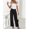 image:imageZESICA Womens 2026 Business Casual Work Office Dress PantsBlack