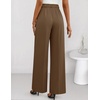 image:imageZESICA Womens 2026 Business Casual Work Office Dress PantsCoffee