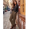 image:imageZESICA Womens 2026 Business Casual Work Office Dress PantsCoffee