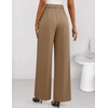 image:imageZESICA Womens 2026 Business Casual Work Office Dress PantsKhaki