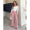 image:imageZESICA Womens 2026 Business Casual Work Office Dress PantsPink