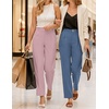 image:imageZESICA Womens 2026 Business Casual Work Office Dress PantsPink
