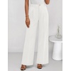 image:imageZESICA Womens 2026 Business Casual Work Office Dress PantsWhite