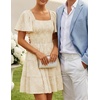 image:imageZESICA Womens 2026 Summer Boho Floral Flowy Mini DressesApricot