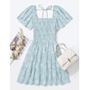 image:imageZESICA Womens 2026 Summer Boho Floral Flowy Mini DressesBlue