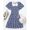 image:imageZESICA Womens 2026 Summer Boho Floral Flowy Mini DressesDusty Blue