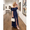 image:imageZESICA Womens 2026 Summer Off Shoulder Boho Maxi DressNavy