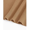 image:imageZESICA Womens 2026 Summer Sleeveless Ribbed Knit Color Block Tank TopsToffee
